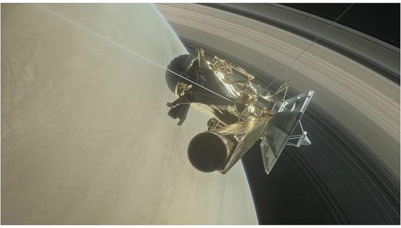 La sonda Cassini se sumerge en los anillos de Saturno