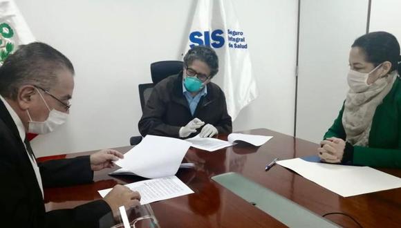 Según el Minsa, el acuerdo se concretó con la firma de forma individual en base al tarifario y los términos de referencia que el SIS hizo público a través de normas legales. (Foto: Ministerio de Salud)