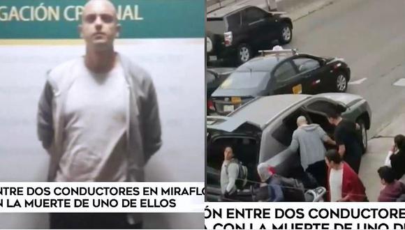 Miraflores: chofer muere apuñalado tras discutir con otro conductor (VIDEO)