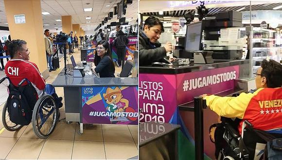Reciben a primeras delegaciones que participarán en Juegos Parapanamericanos (VIDEO)