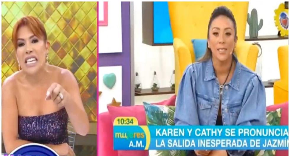 Magaly Medina Criticó Duramente A Cathy Sáenz Por Bajo Rating De Mujeres Al Mando Video 8191