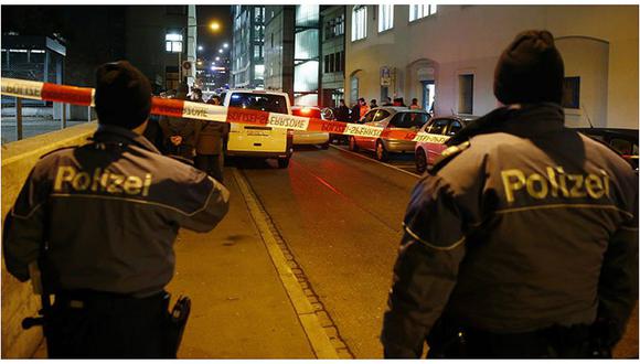 Suiza: dos muertos y un herido grave tras un tiroteo en un cafetería