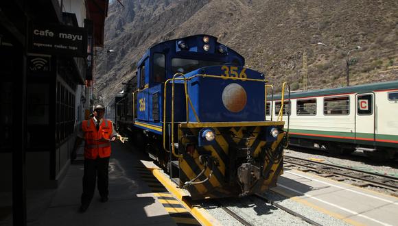 Inca Rail suspende operaciones. (Foto: GEC)