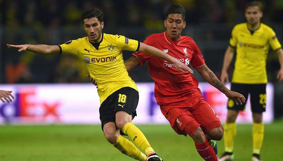 Liverpool recibe al Borussia Dortmund por la Europa League