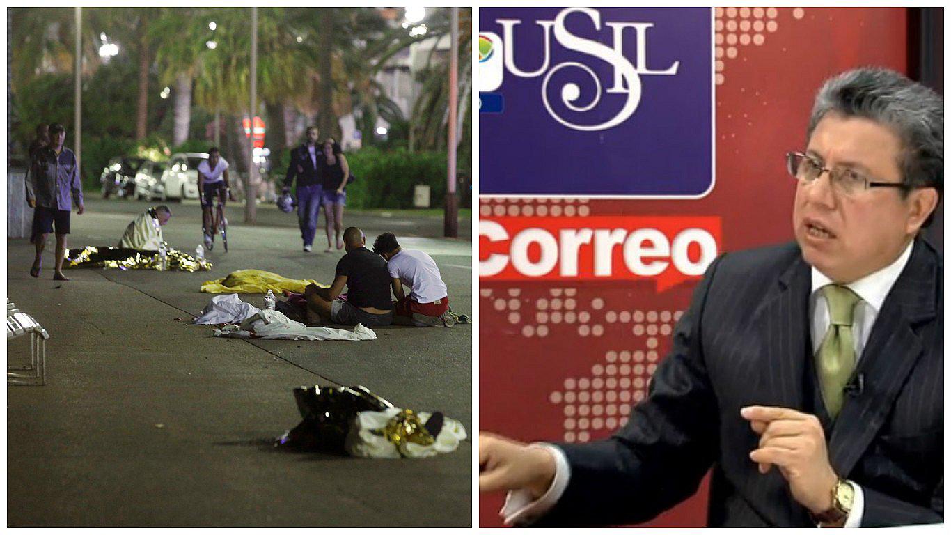 Atentado en Niza: Lobos solitarios desnaturalizan el verdadero sentido del Islam, dice Rodríguez Mackay