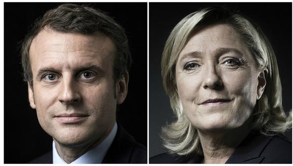 Francia: Marine Le Pen y Emmanuel Macron pasan a segunda vuelta y uno será el próximo presidente 