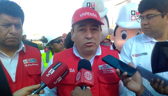 Titular de la cartera de Vivienda participó en certificación de trabajadoras obreras en Tacna. (Foto: Adrian Apaza)