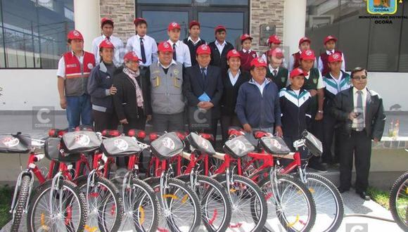 Camaná: Ministerio de Educación dona bicicletas a estudiantes de Ocoña