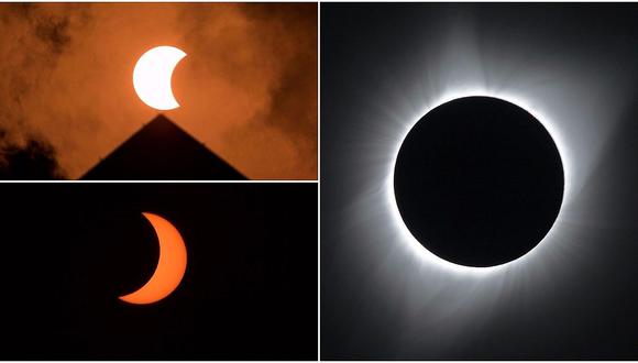 Eclipse solar: Las impresionantes imágenes del fenómeno que cautiva al mundo (FOTOS)