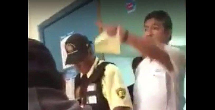 Chiclayo: Médico de EsSalud discute con asegurado y lo reta a pelear (VIDEO)