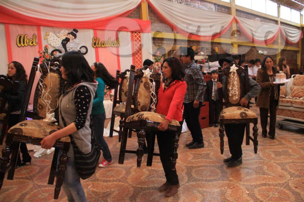 La palpa en las bodas típicas de Huancayo (FOTOS)