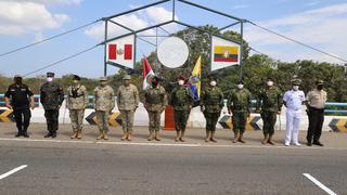 Jefe del CCFFAA anuncia que frontera con Ecuador continuará cerrada