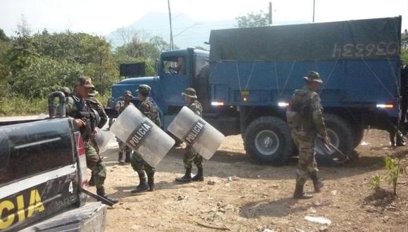 Avistan presencia de grupo armado en Aguaytía