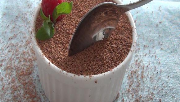 ​Rico y facilito: no te pierdas de este Mousse de Chocolate