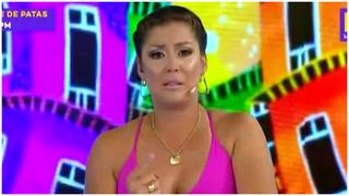 Karla Tarazona llora al hablar de la situación que viven sus hijos por culpa de Leonard León (VIDEO)