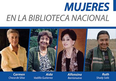 Alfonsina Barrionuevo, Ruth Shady y Aída Vadillo galardonadas por la Biblioteca Nacional del Perú