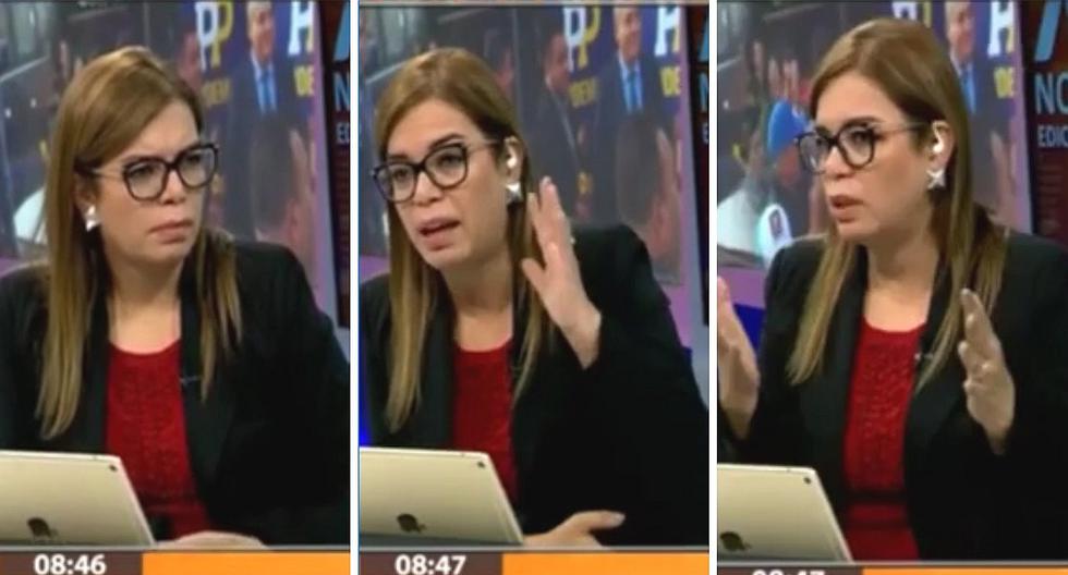 Milagros Leiva interrumpe entrevista en vivo para pedir silencio a su ...