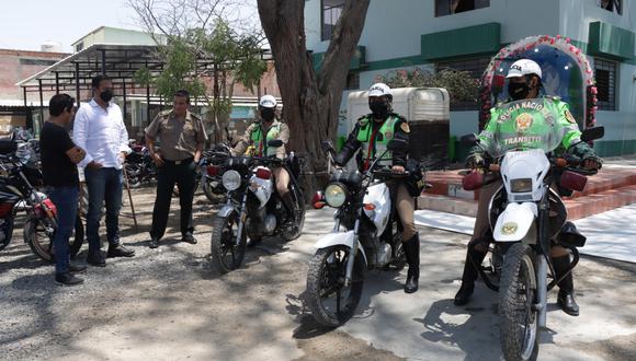 Quedan al cien por ciento operativas para el patrullaje motorizado en la ciudad