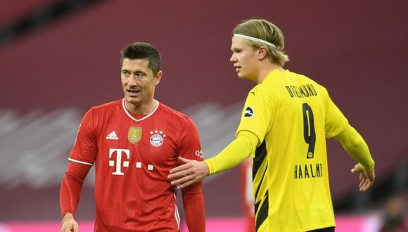 Bayern Múnich vs. Borussia Dortmund se miden en la fecha 31 de la Bundesliga. (Foto: AFP)