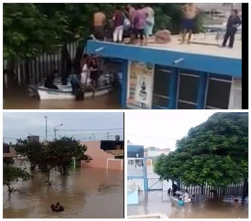 Áncash: el rescate de pacientes atrapados en hospital tras inundaciones (FOTOS Y VIDEOS)