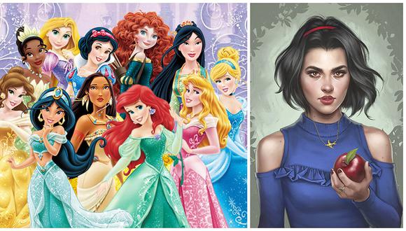 Disney: Así serían las princesas más famosas si vivieran en el 2017 (FOTOS)