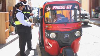 Ayacucho: : Mil mototaxis informales fueron retirados de las calles