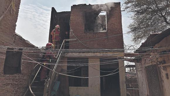 Menores salvan de morir quemados en el interior de su vivienda 