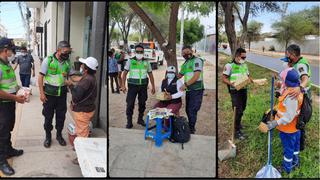 Piura: Policías sorprenden a madres trabajadoras