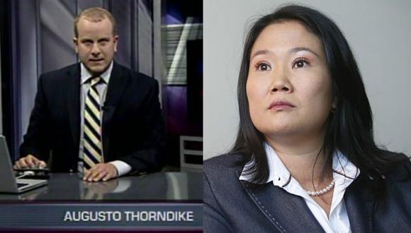 Augusto Thorndike recuerda verdad incómoda sobre sueldo de  Keiko Fujimori (VIDEO)