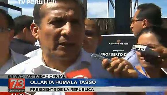Ollanta Humala: "Hay que dejar a PPK eligir su gabinete tranquilo"