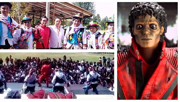 Huancayo: Profesores sorprenden bailando Thriller pero vestidos como 'chutos' (VIDEO)