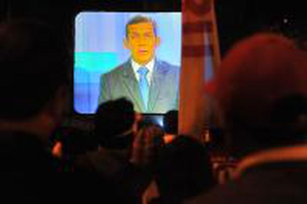 El debate presidencial en imágenes