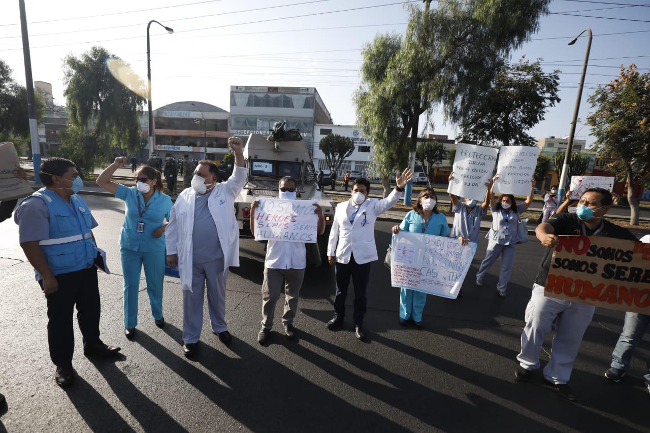 A la fecha hay 60 camas de hospitalización COVID-19 que están ocupadas. (Foto: Diana Marcelo/GEC)