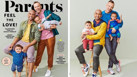 Padres homosexuales son portada de la revista 'Parents' por primera vez en 92 años 