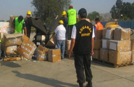 Sunat incautó contrabando por 41 millones de dólares entre enero y mayo