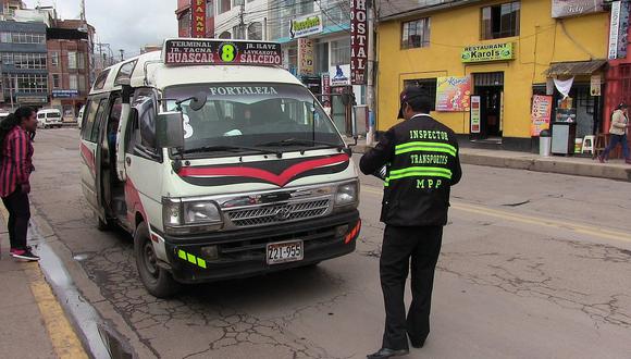 Transporte urbano incrementa tarifas de pasajes en Puno y Juliaca 