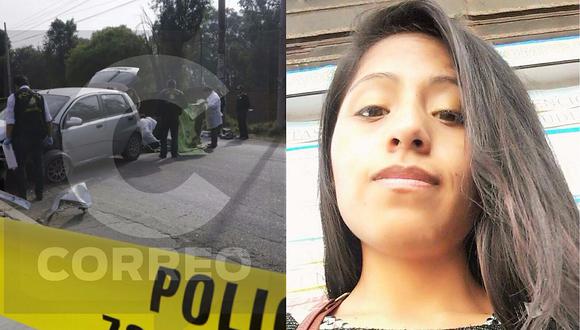 Hallan cadáver de mujer en maletera de auto tras choque en Chosica 