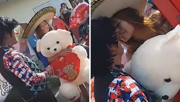 San Valentín: Regidor se vistió de payaso y se declaró a su novia en Iquitos (VIDEO)