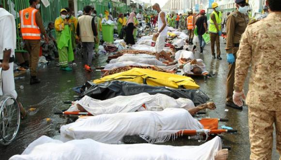 2097 muertos es la última cifra de la estampida en La Meca