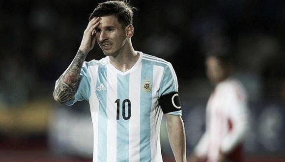 ​Lionel Messi en duda para el partido frente a Uruguay