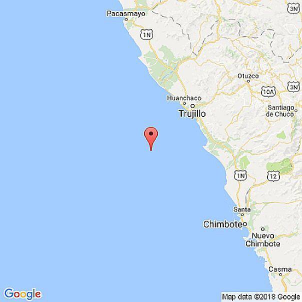 Sismo de 5.0 grados se registró en Trujillo