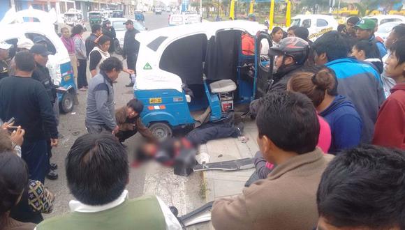 Mototaxista fallece en hospital regional tras agonía de varias horas