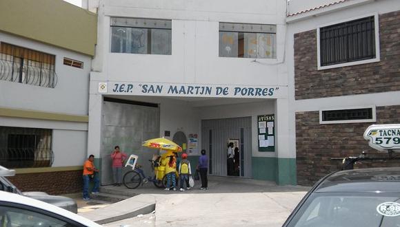 Homenaje al Colegio San Martín de Porres