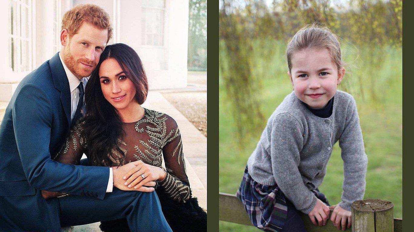 Meghan Markle y el príncipe Harry generan polémica por saludo de cumpleaños a la princesa Charlotte