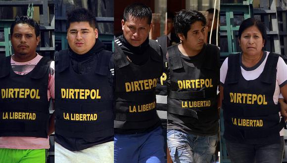 Trujillo: Envían a prisión a integrantes de la banda "La Nueva Jauría de Nuevo Florencia”