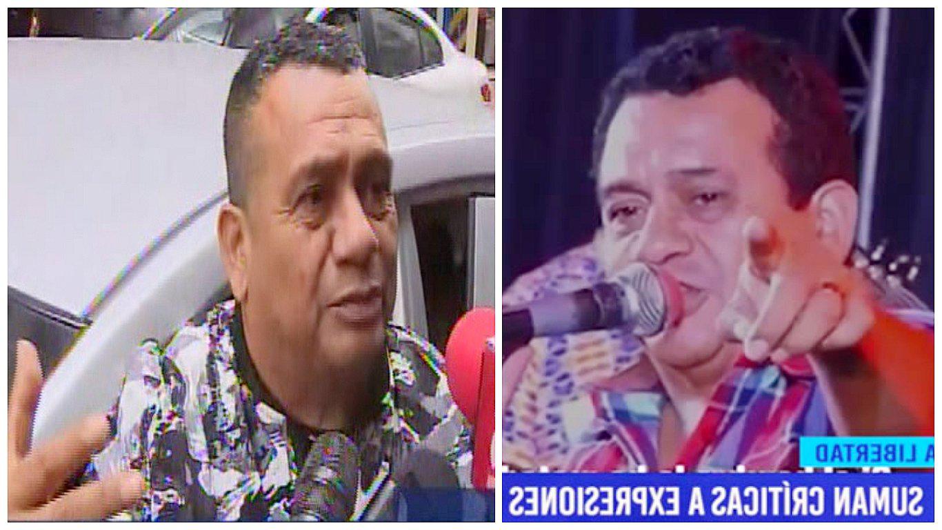 Tony Rosado a su salida de la Fiscalía: "Yo en mis canciones hablo del amor hacia la mujer" (VIDEO)
