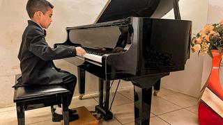 Piura: Niño precoz en el piano participará en el VII Festival Nacional en Trujillo