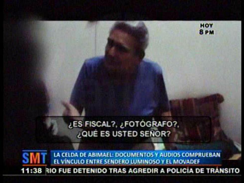Abimael Guzmán y terroristas tienen TV, DVD y documentos de apología
