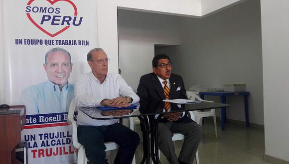 Vicente Rosell declina su precandidatura a Trujillo en Somos Perú