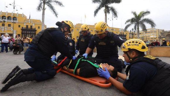 Indeci reporta un fallecido y ocho heridos tras temblor de 5,5 en Lima. (Andina/Referencial)
